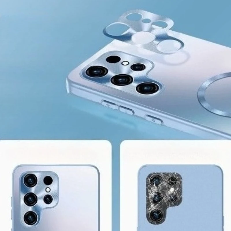 Slim Matte for Samsung S24 S23 Ultra Series Full Coverage ProtectionCover with Magnetic Adsorption and  Charging Phone Case