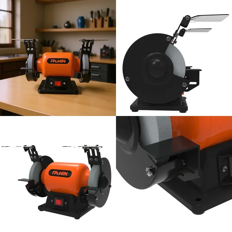 *2026*  HOT Customized electric grinding wheel grinder 150mm double head electric grinding wheel machine double head grinding