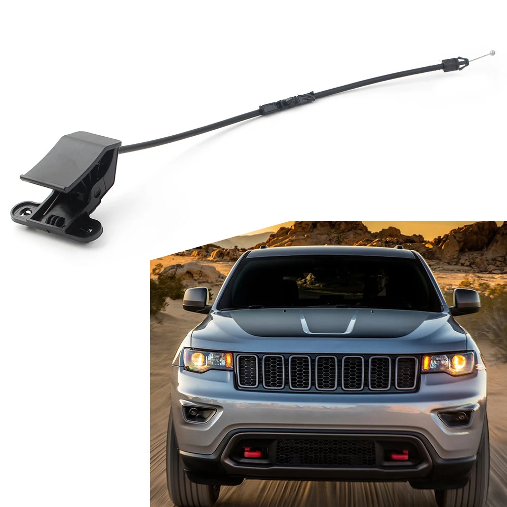 Front Engine Hood Lock Latch Bonnet Release Cable Wire 68143167AB For Jeep Cherokee 2014 2015 2016 2017 2018