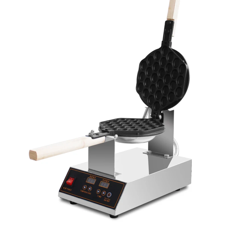 computer control system Egg waffle maker in snack machines/Hong Kong egg waffle maker/Digital bubble waffle machine