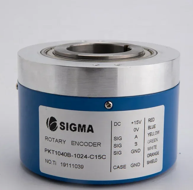 

Тахометр-энкодер SIGMA 2026 для лифтов, роторный энкодер PKT1040-1024-C15C, энкодер двигателя лифта