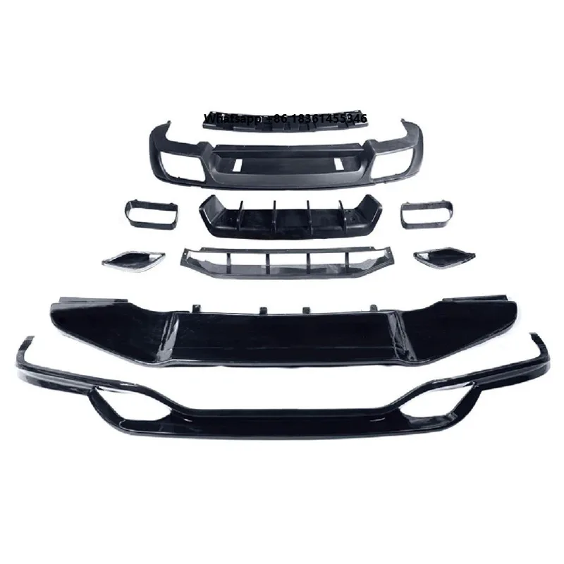 

For 9YO.1 TKT Peormance Parts Front and Rear Lip Kit for 2011-2013 for Easy Upgrade Installation