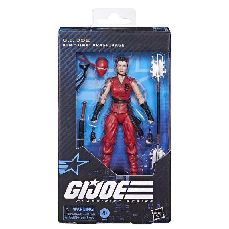 Hasbro g. i. Joe klass ifi zierte Serie: #124, Kim "Jinx" Arashi kage brandneue Action figuren auf Lager