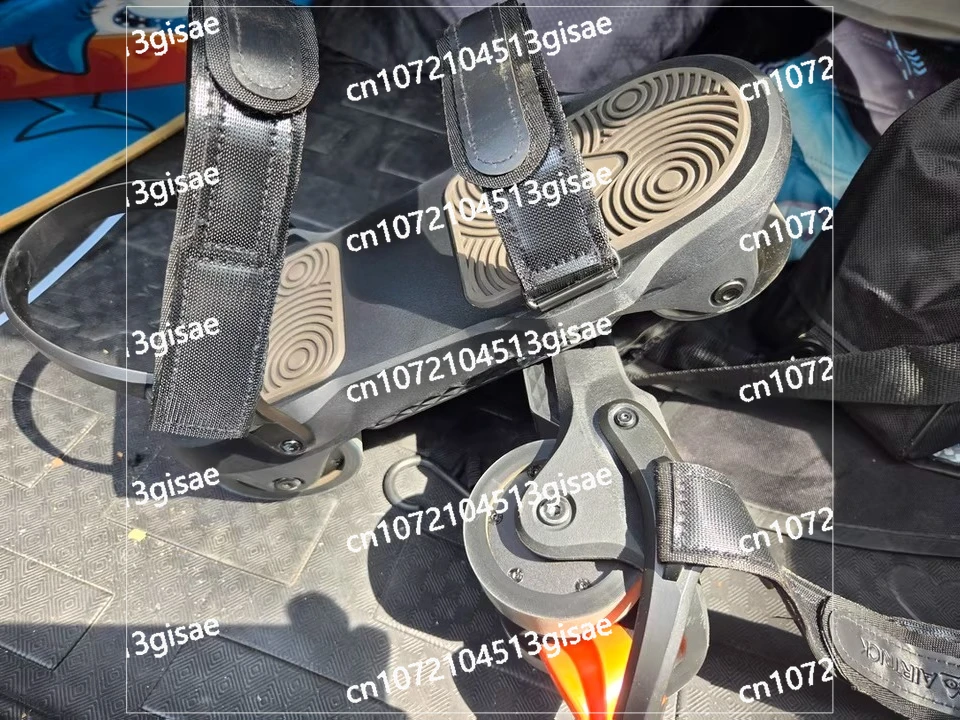 A Portable Foldable Electric Skateboard Shoe Ultra Suitable for Commuting and Walking Dogs