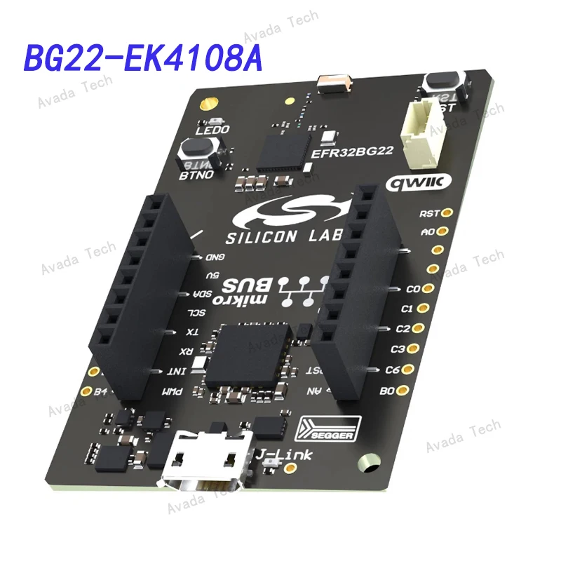 

Avada Tech BG22-EK4108A Bluetooth Development Tools - 802.15.1 BG22 Wireless SoC Explorer Kit