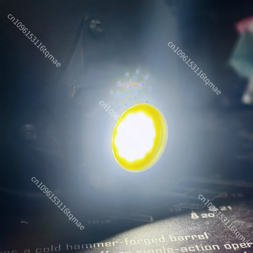 Multi-Purpose Tactical Helmet Light Accessory for Outdoor Work White And Red Light Warning Equipment Helmet-Mounted Flashlight