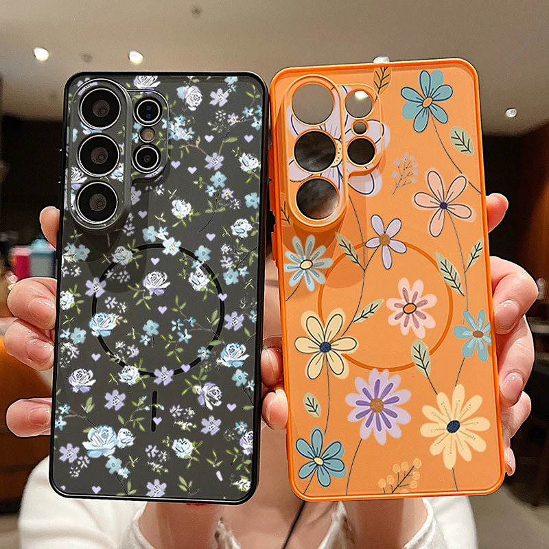 เคสโทรศัพท์แม่เหล็ก ลายดอกไม้ส - Farming And Agriculture บทวิจารณ์และราคา