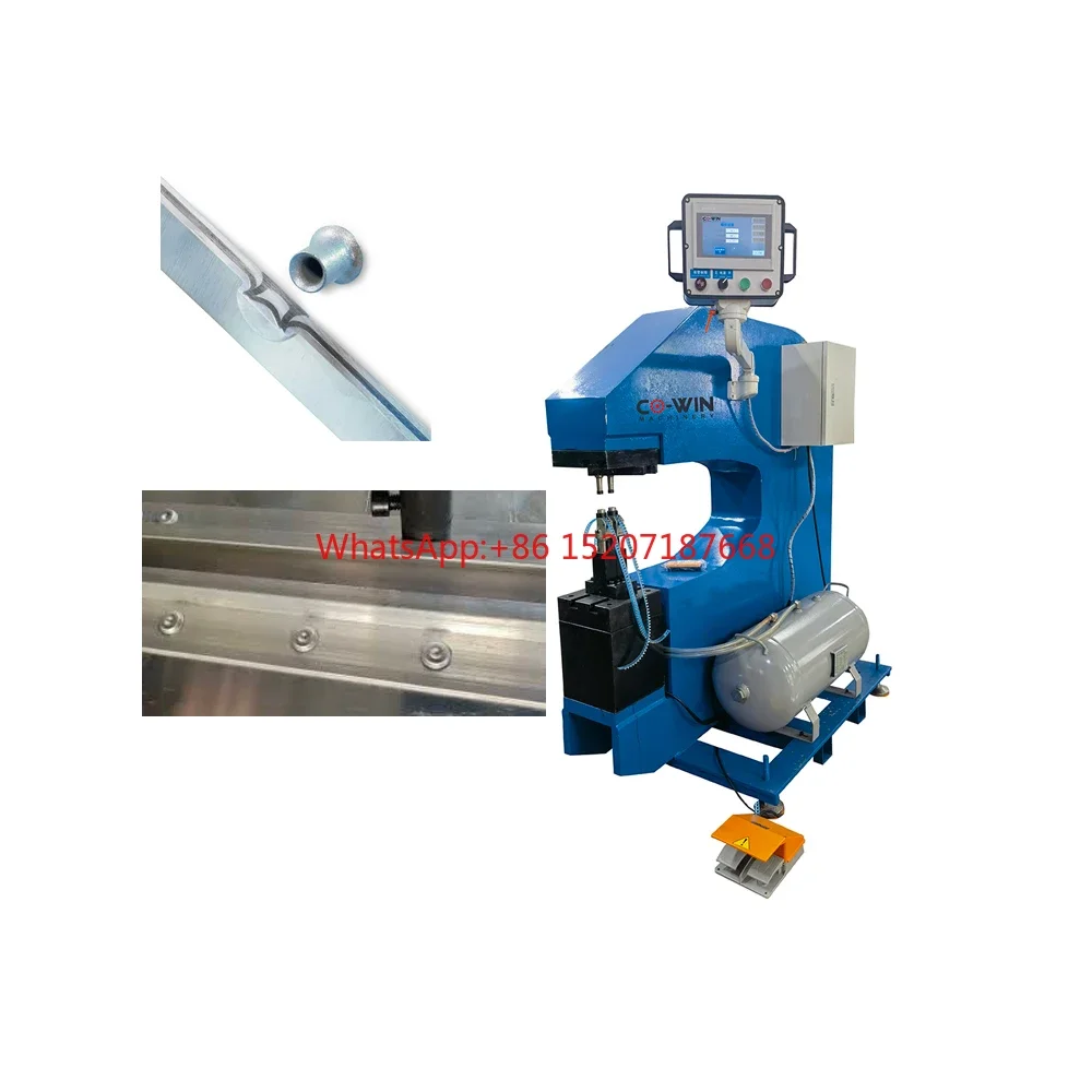 Traffic signs road signs automatic sprint double head rivet machine automatic riveting metal connecting machine