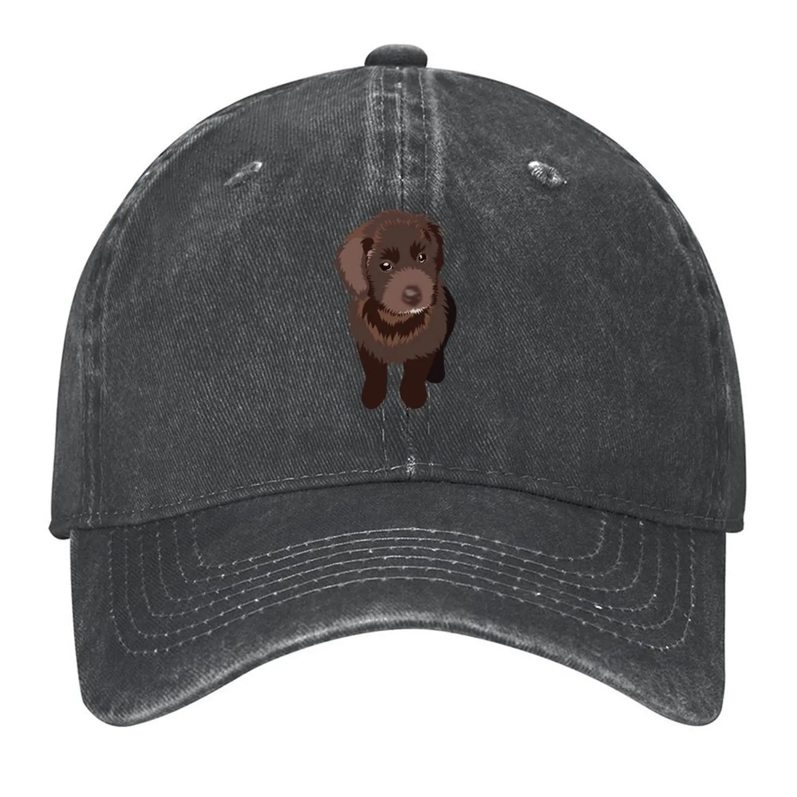 

Cute Doodle Puppy Art Baseball Cap New In The Hat Snapback Cap Christmas Hat Streetwear Men Caps Women's