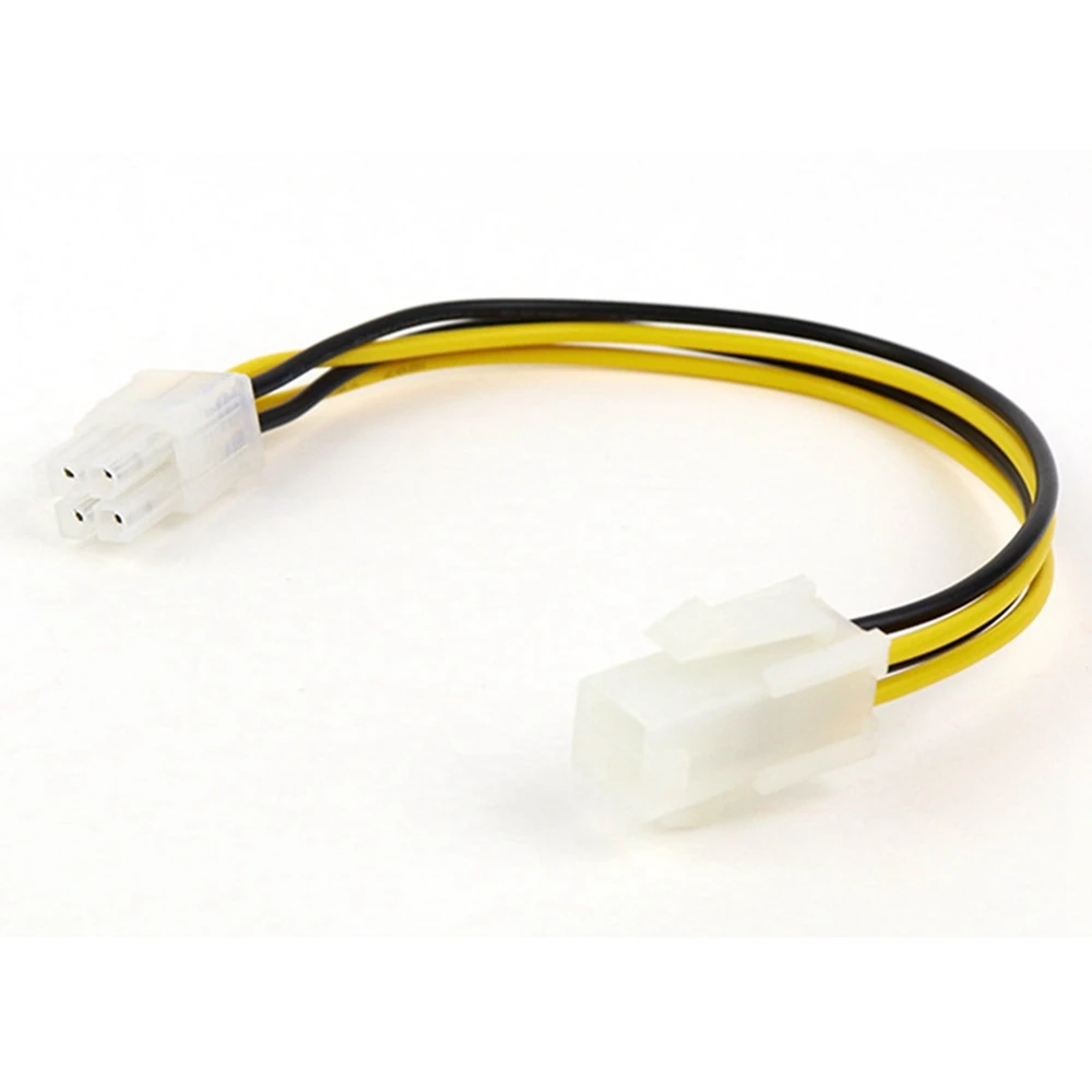 

Durable-20Cm 4Pin Power ATX 4 Pin Male To Female PC CPU Power Supply Extension Cable 4Pin Connector Adapter For Motherboard,20Cm