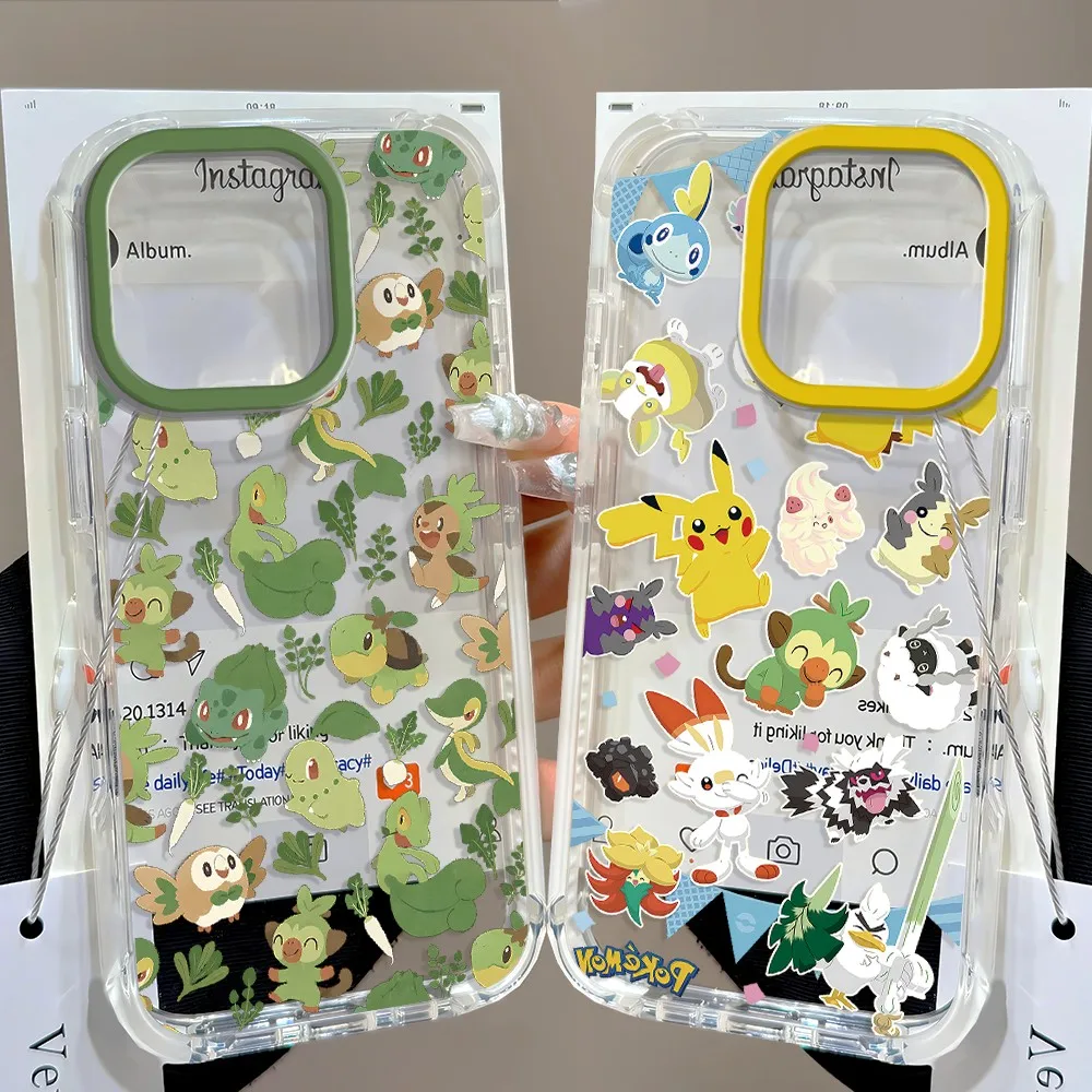 Cute Anime Pokémons Hot Phone Case For Samsung Galaxy S26 S25 S24 S23 S22 S21 S20 FE Note20 Note10 Edge Plus Ultra Lite 5G Cover