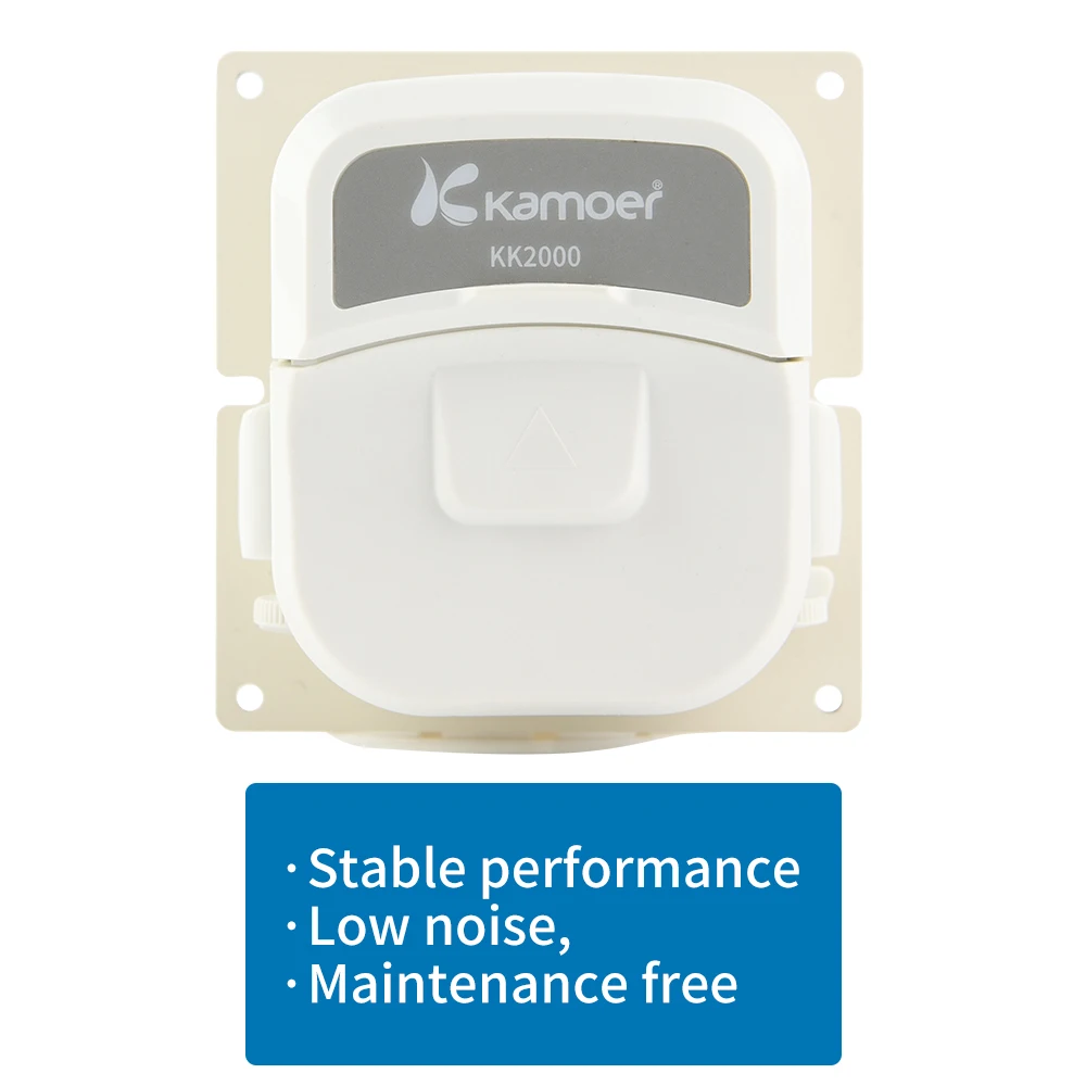 Imagem -06 - Bomba Peristáltica Autoescorvante Kamoer para Laboratório Bomba de Dosagem com Motor Deslizante Alto Fluxo Faça Você Mesmo 7002000 ml Min Kk2000 24v