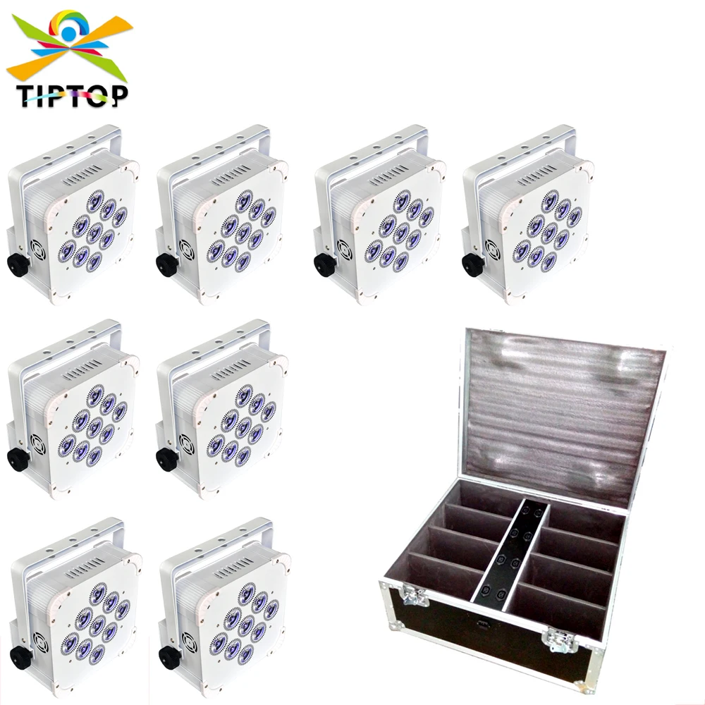 

Светодиодный светильник TIPTOP 8 в 1 с функцией зарядки, 9x18 Вт