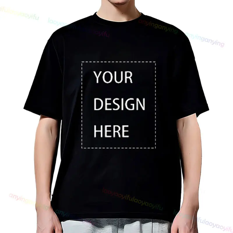 Make Your Own Personalized Tee DIY T-Shirt  Colorful 100% Cotton T-shirts for You Mens Clothing Womens Top