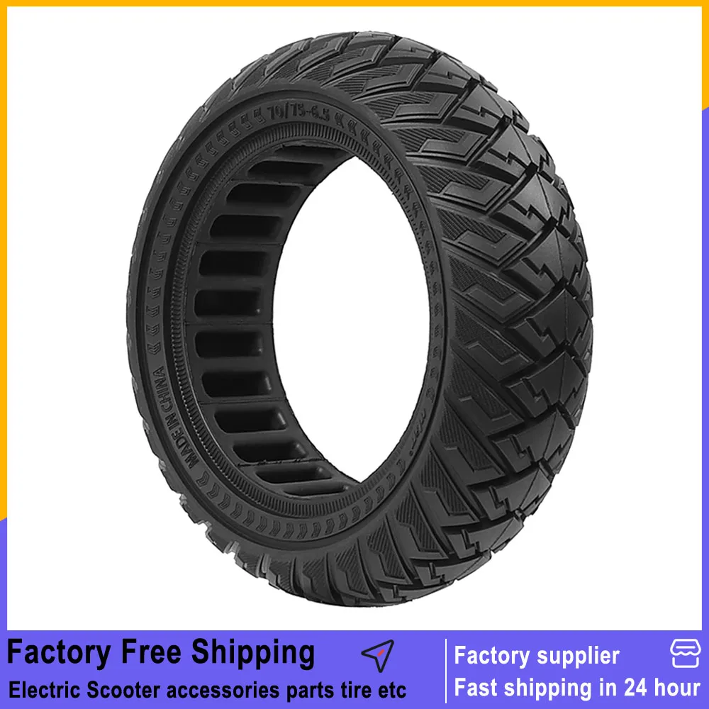 

70/75-6,5 внедорожные твердые шины для электрических скутеров, противопрокольные износостойкие аксессуары для замены шин