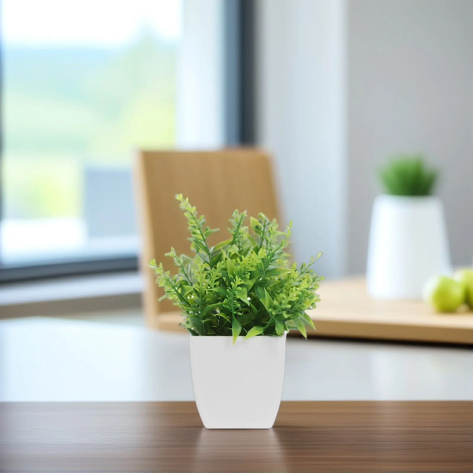 

3Pcs Realistic Artificial Lavender Plants Indoor Decor Fake Potted Greenery for Desk Shelf Bathroom Faux Bonsai Tree Home Office