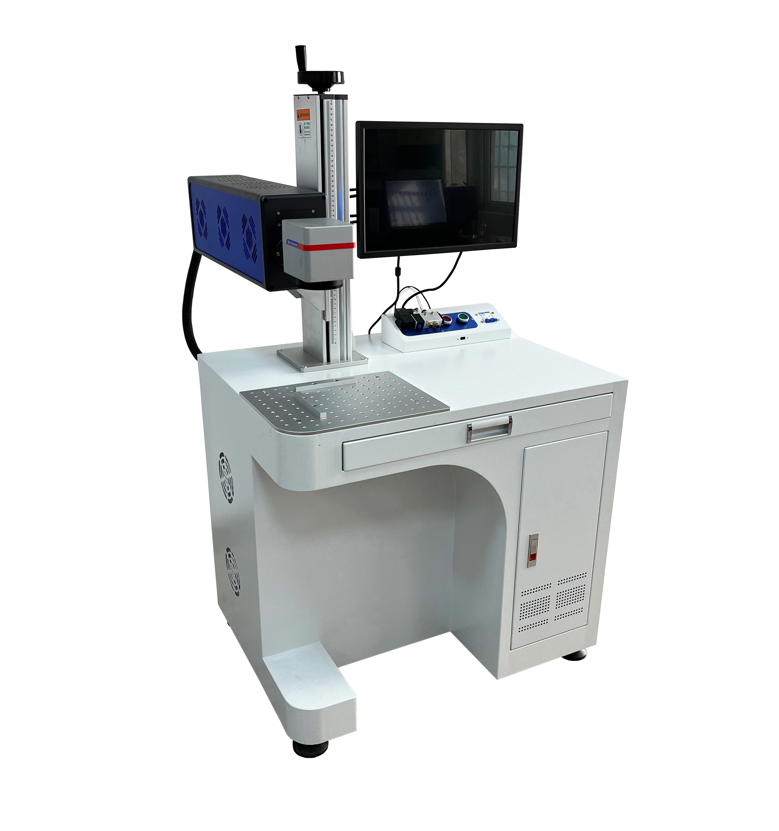 High quality CO2 carbon dioxide laser marking machine equipment for metal product and  Wood Textile Plastic Nonmetals automatica