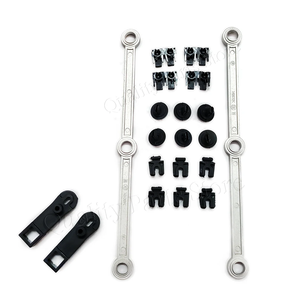 New Aluminum Intake Manifold Swirl Flap Runner Connecting Rods Repair Car Kits For Mercedes Benz OM642 6420903237 6420907737