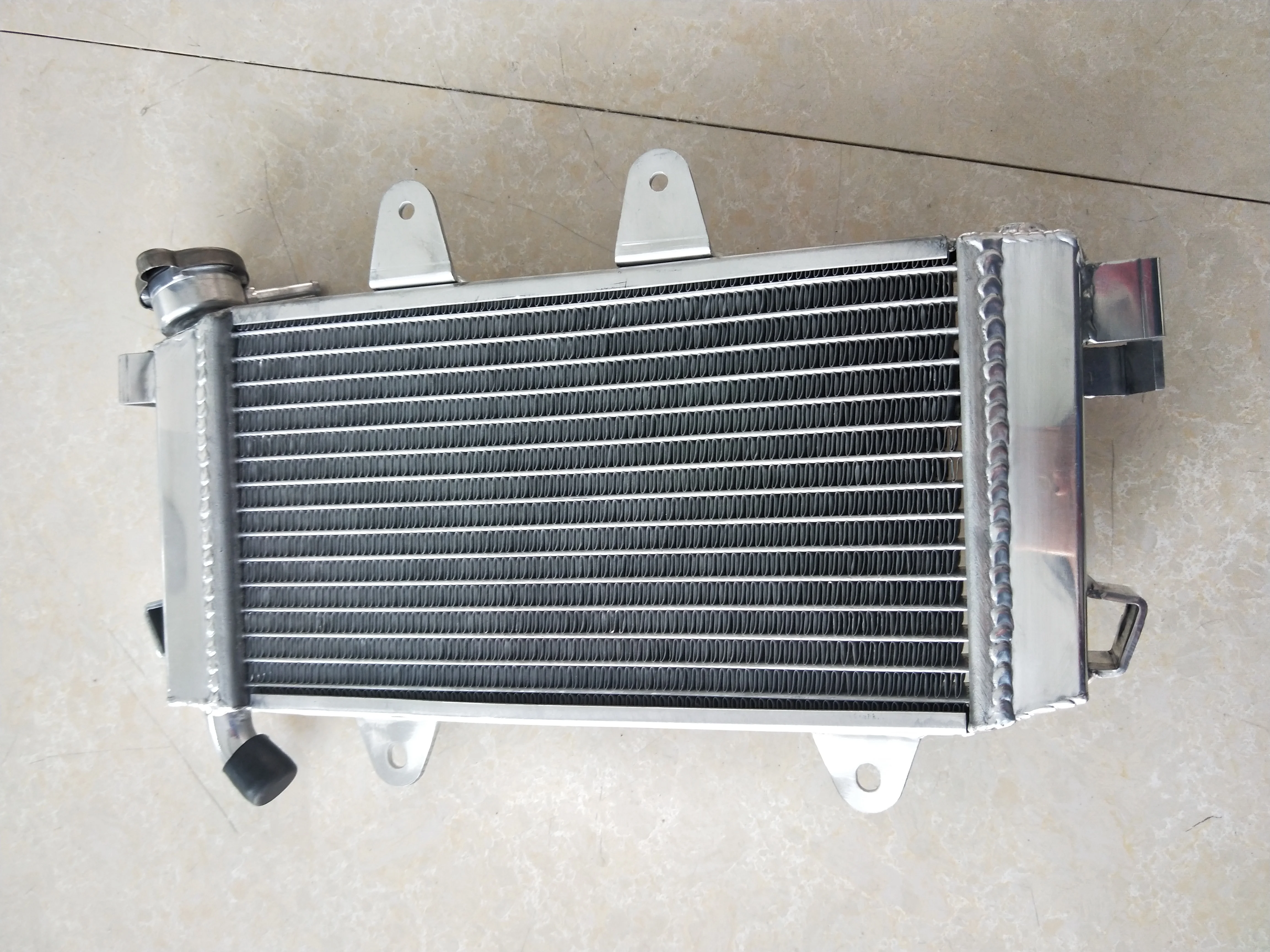 For 2015-2020 KTM 390 Duke 373.2cc RC ABS LC4 Aluminum Radiator Cooler Cooling Coolant 2015 2016 2017 2018 2019 2020