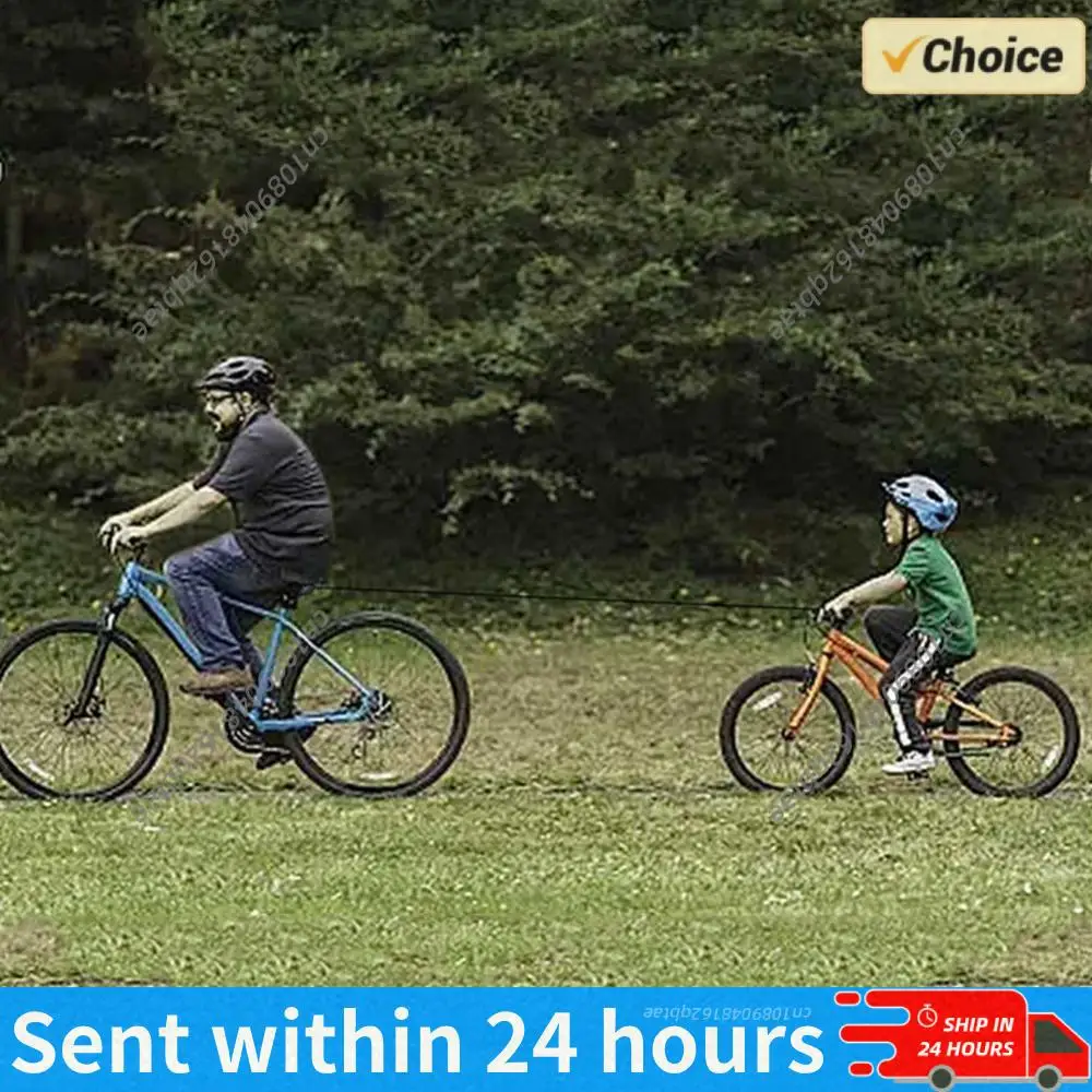 

Retractable Mountain Bike Parent-Child Pull Rope Portable Bike Towing Strap for Children MTB Bike