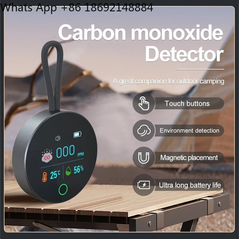 

Carbon monoxide detector RV camping car CO detector home travel air quality detector