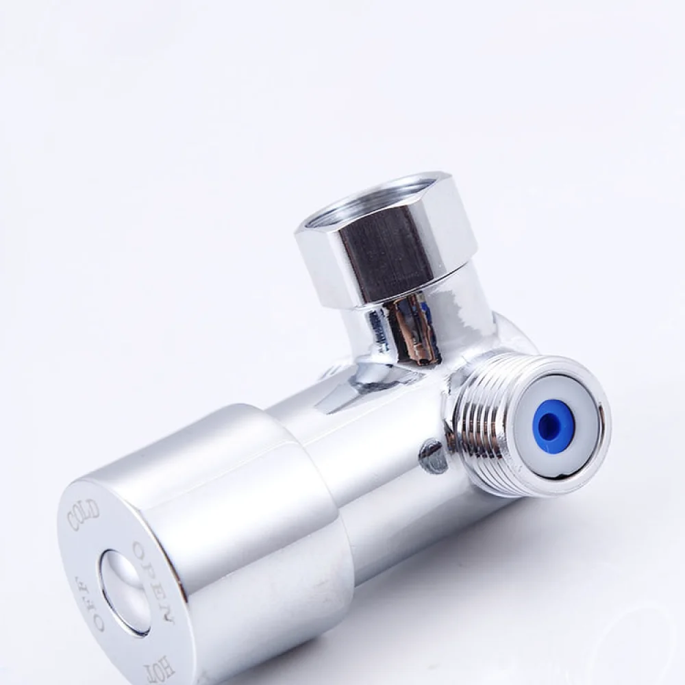 Brass Thermostatic Mixing Valve For Mubin Heater Three Way Faucet Water Temperature Control For Plumbing Pipe Systems