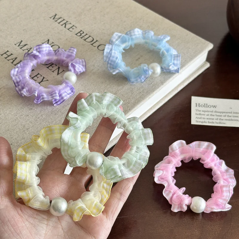 

French Style High-End Hair Tie for Women, Adult Fabric Scrunchie, Versatile Fashion Hair Band, Bun Hair Rope, Hair Accessory