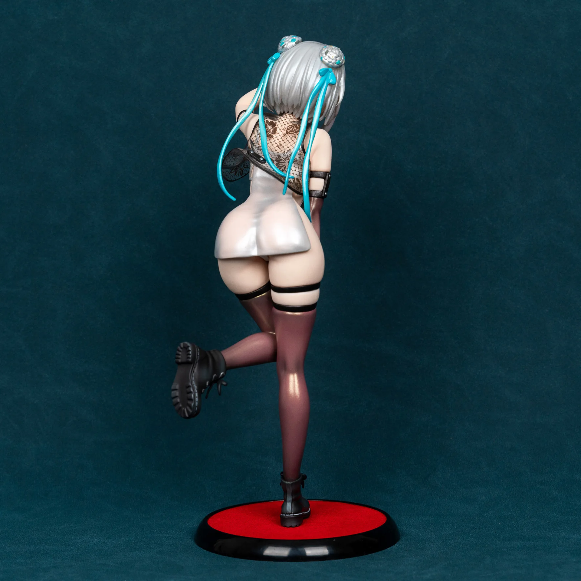 1/6 figura nativa foguete menino dsmile meyer meimei cheongsam anime menina figura de ação pvc brinquedo estátua sexy coleção modelo boneca