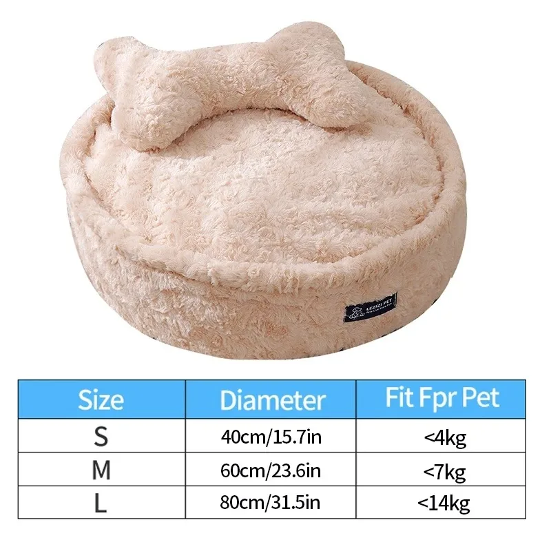 Pet Beds Dog Bed Large Basket Dogs Sofa Accessory Small Baskets Blanket Mat Cats Accessories Products Puppy Pets Big Cushion Bad