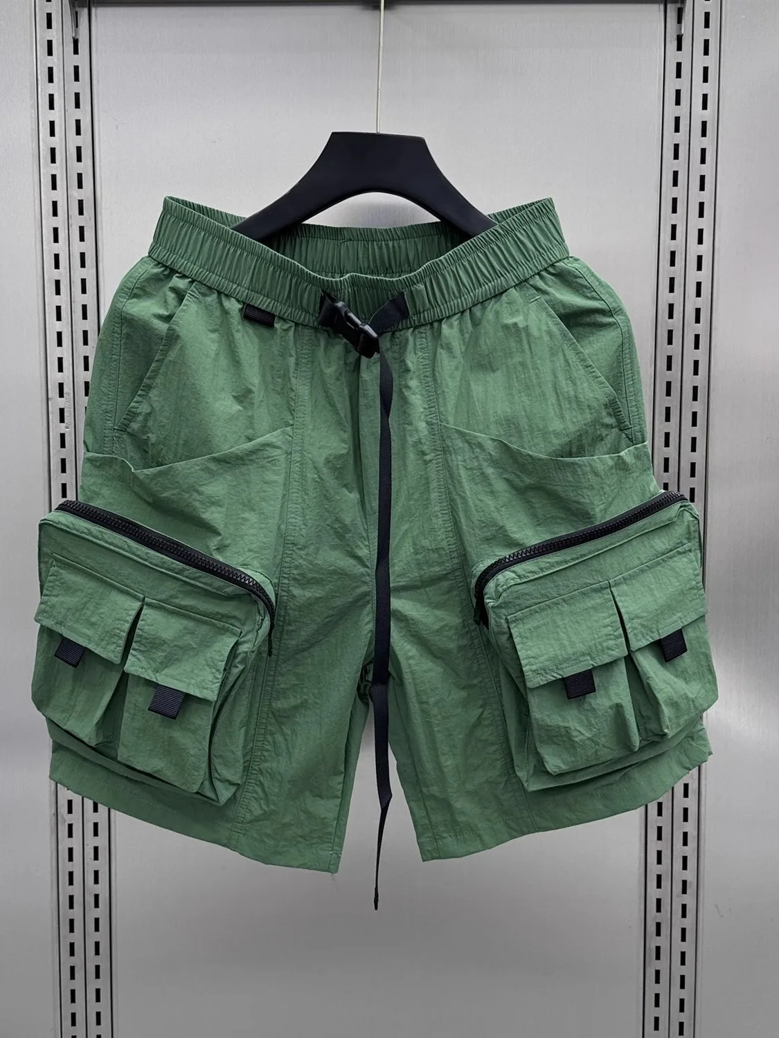 

Loose Fit Casual orts Men's Straight Leg Qui Dry Summer Leisure Five-Quarter Pants Multi-ket Functional Cargo orts