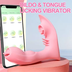 Vibrador de succión inalámbrico con Bluetooth para mujer, Juguetes sexuales para lamer el clítoris, pezón, mamada, estimulación del clítoris, masturbación femenina, aplicación