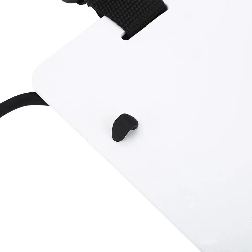 لوحة كتابة تحت الماء مع مشبك وقلم رصاص للغوص والسباحة ولوحة رسائل مقاومة للماء للرياضات المائية #5