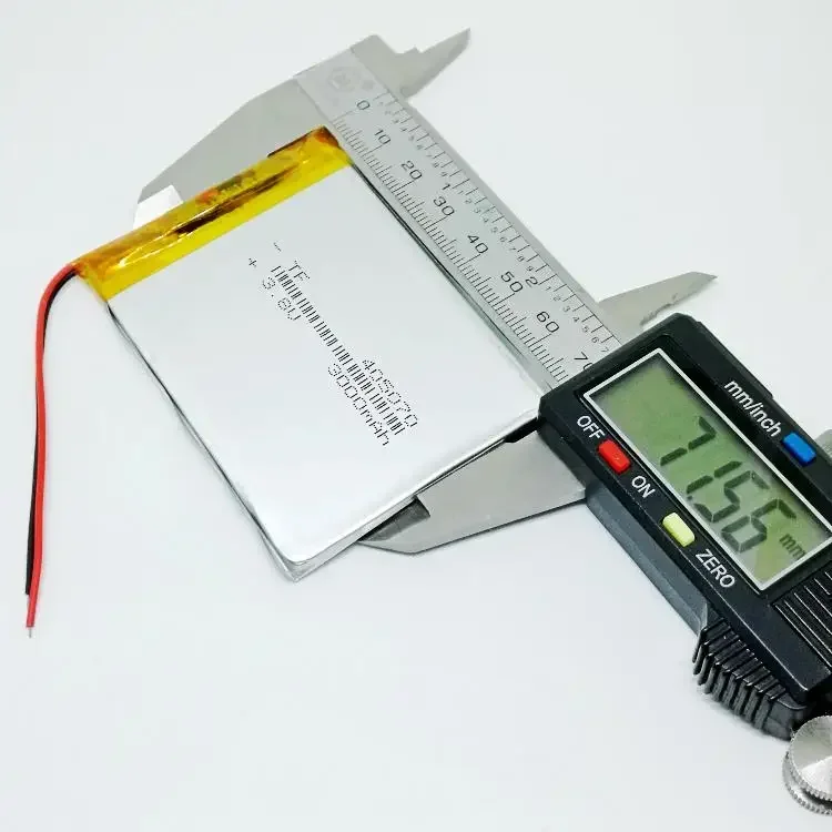 MP4 e-book bateria embutida 3.7V navegador núcleo de polímero de grande capacidade 405070 recarregável geral