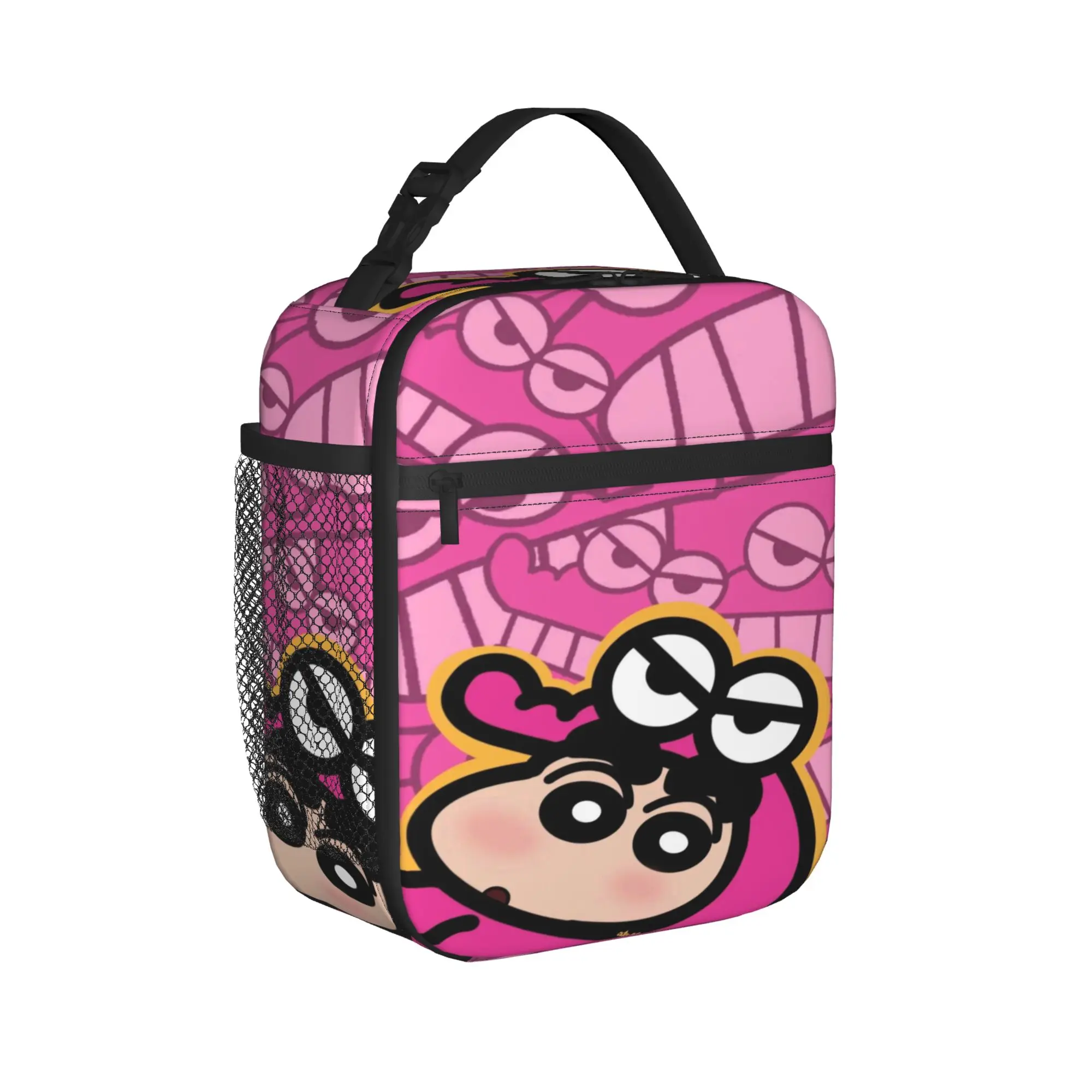 Crayon Shins-chans Thermal Insulated Lunch Bag for School Portable Food Bag Container Men Women Cooler Thermal Lunch Boxes