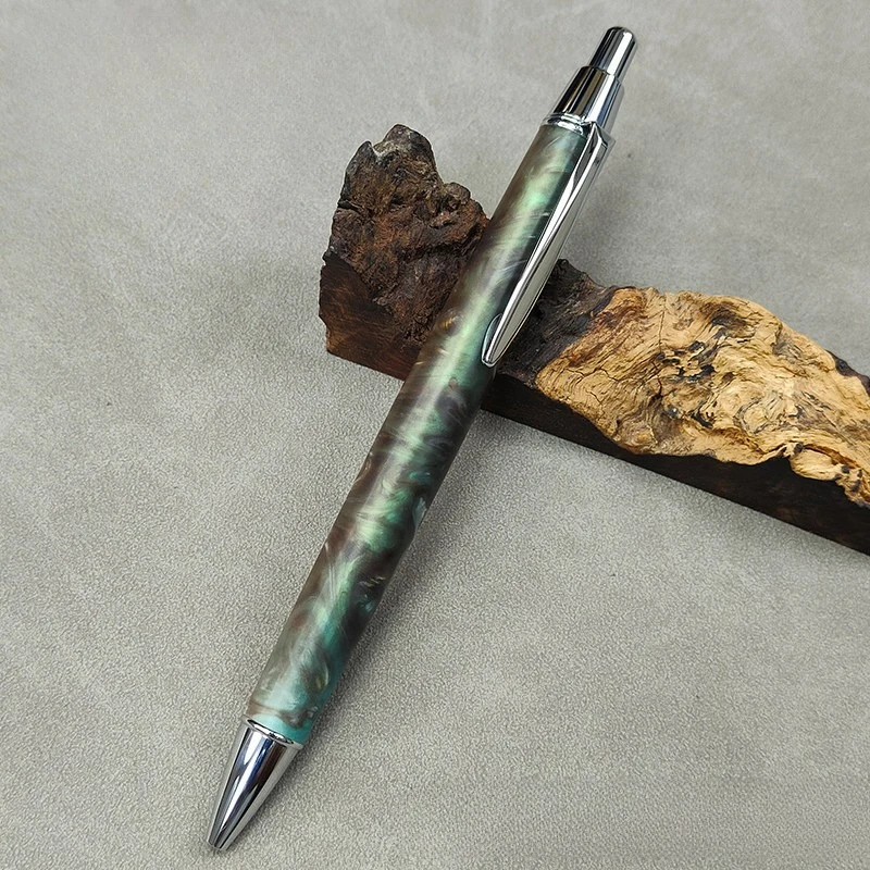 Limited Edition BALAOYE Rollerball Pen Luxury Acrylic Nature Resin Adapt Uni  Black 0.7 Refill Writing Office Daily Use Gel Pen