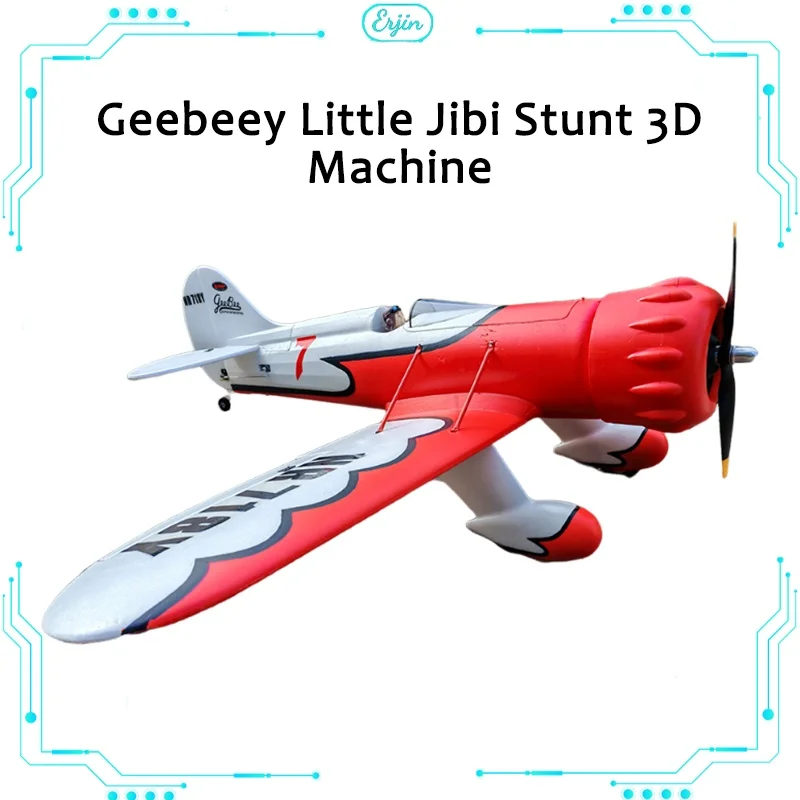 New Dynam 1.27m Geebeey Small Jibi Stunt 3d Aircraft Sports Fixed Wing Electric Remote Control Model