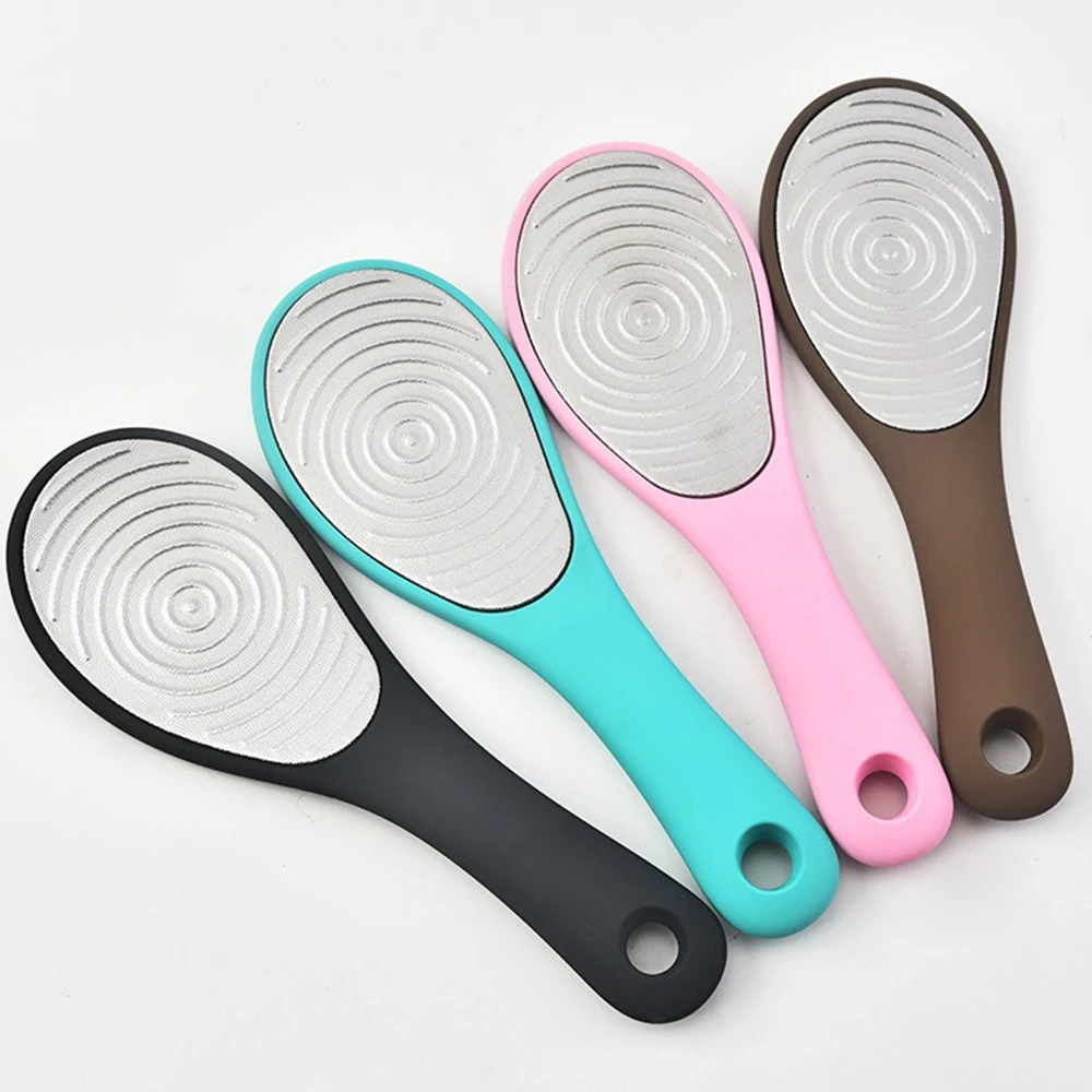 1pcs Kikir Kaki Dua Sisi Profesional Pengikis Tumit Penghilang Kulit Mati dan Kapalan Kikir Pedikur Pengikis Kaki