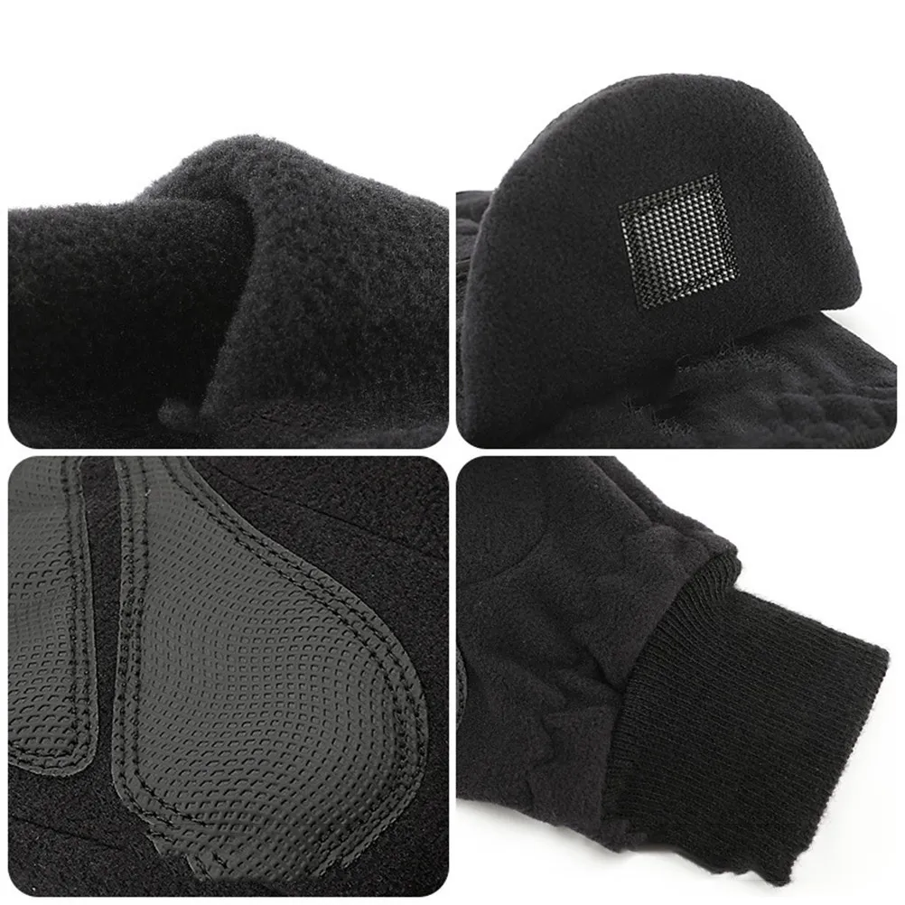 

Мужские теплые перчатки с флисовой подкладкой, полупальцевые, с вентиляционными отверстиями, для тренировок на открытом воздухе, зимние перчатки для мужчин