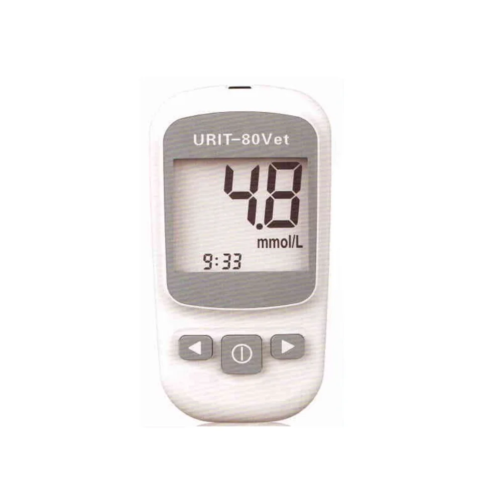 

Veterinary Pets Sugar test Free test Strips Precision Intuitive Portable Vet Hospital Clinic Glucose Meter