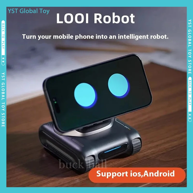 New Intelligent LOOI Robot Pet Emotional Interaction VirtualAi Ai GPT Puzzle Electronic Accompany Pet Robot Companion Kid Gifts