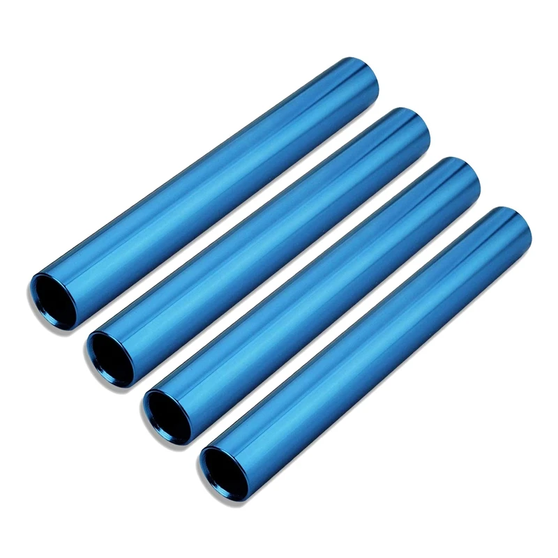 4 PCS Aluminum Relay Batons Track And Field Athletics Running Racing Match Game Sport Tool Training Tool