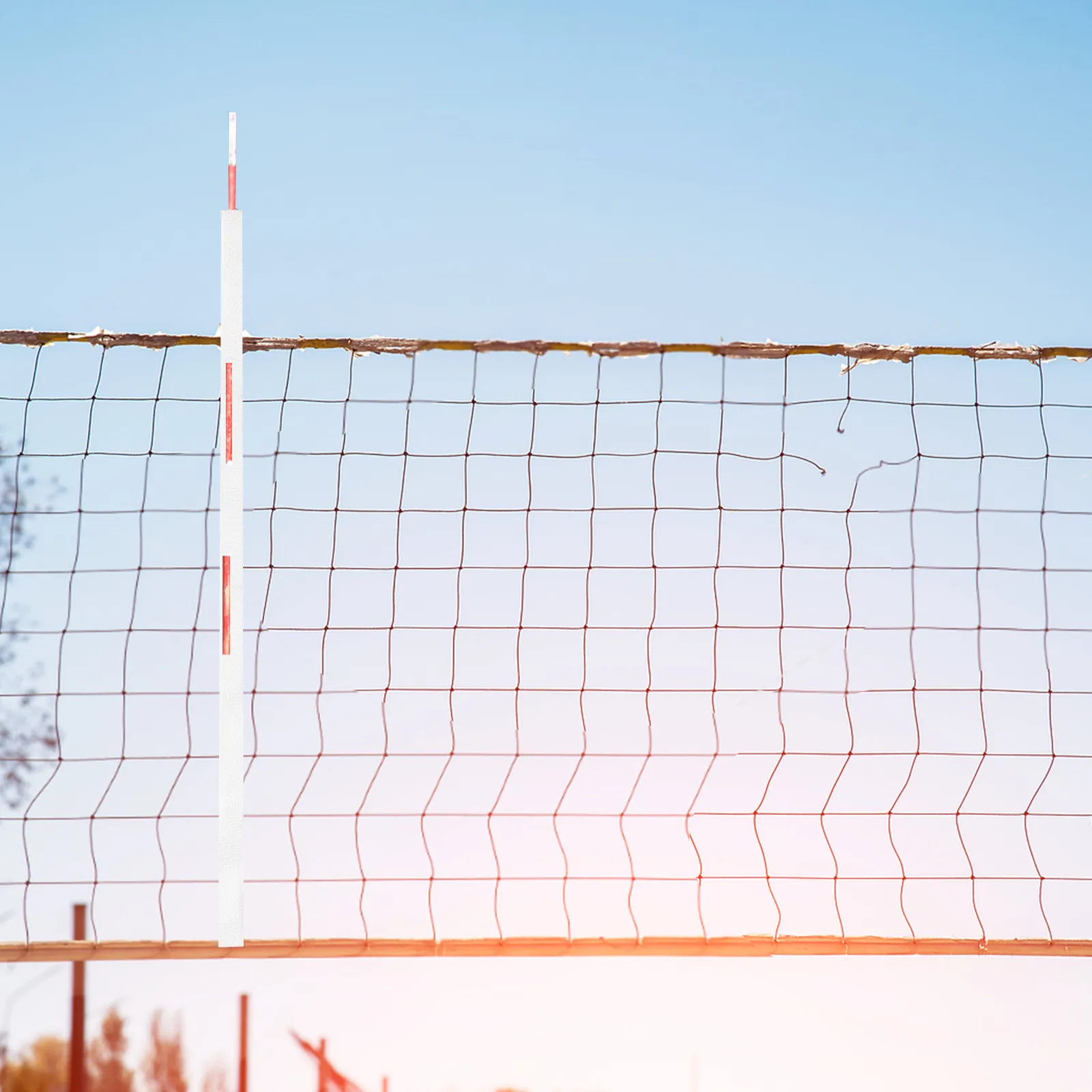 

Лента для разметки волейбольной площадки, белая, сверхпрочная, для видимой разметки границ, для тренировок блокировщиков, для использования в помещении и на улице, вспомогательное средство для тренировок, сетка