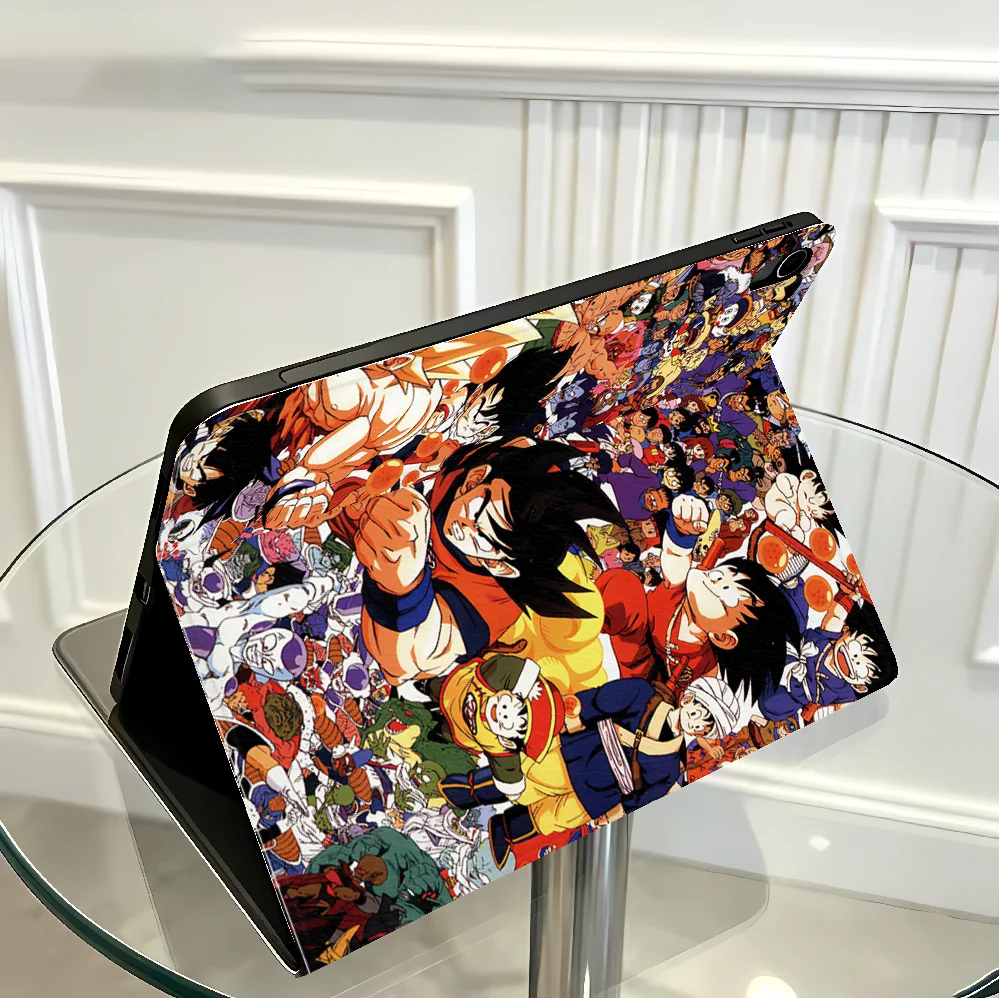 D-Dragon Balls Gokus Case for Apple iPad Air 11 13 M4 M3 M2 A16 2026 10th 7/8/9th Pro11 13 With Pencil Holder Air 4/5/6th