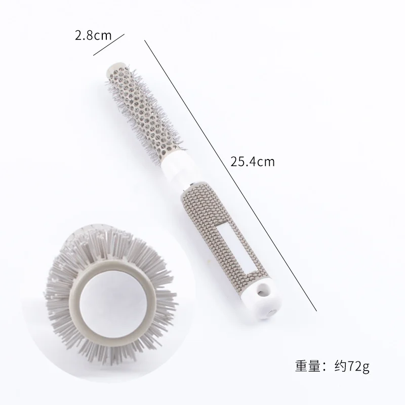 5 Size Hair Brush Nano Hairbrush Hairdressing Curling Hair Brushes Comb Round Barrel Comb Salon Styling Drying Curling