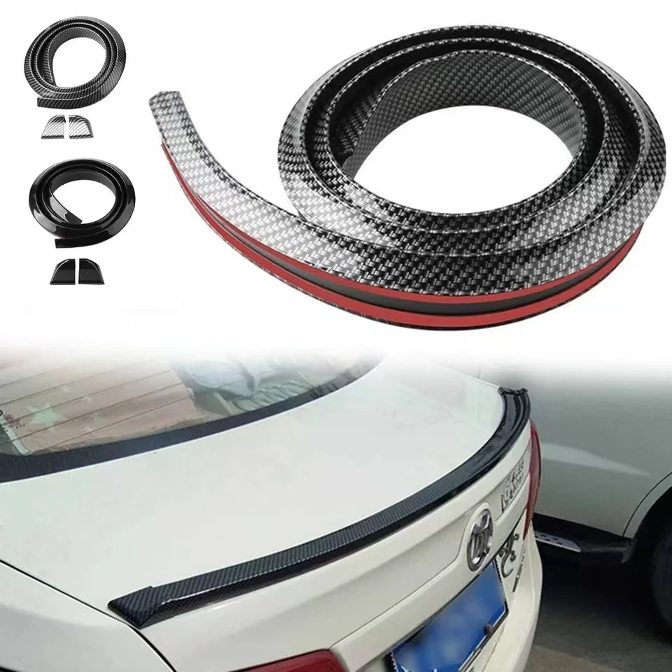 G20 Universele Spoiler Auto Sticker 1.5M Car-Styling 5D Carbon Rubber Tail Wing Solderen Diy Refit For BMW 3Series