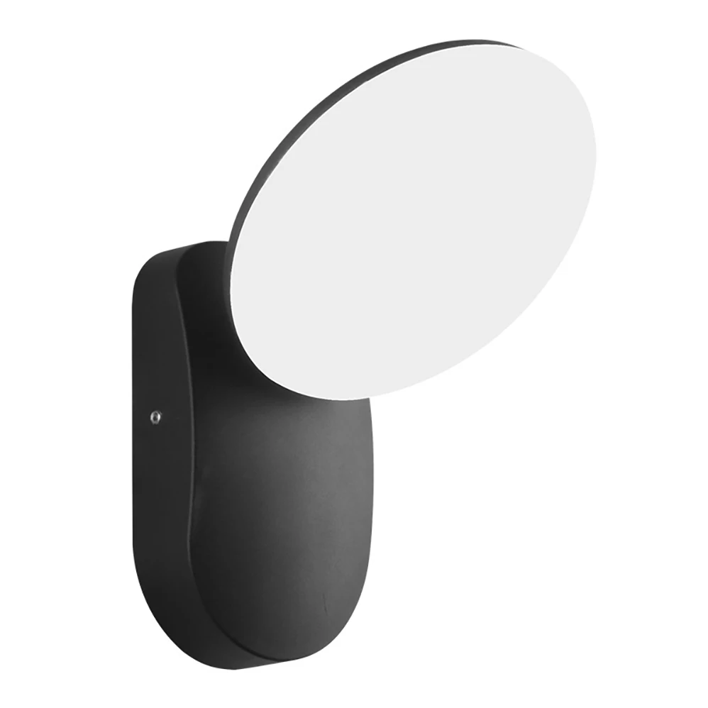 Lampe murale LED AC85-265V 12W Infrarouge Induction du Corps Humain Moderne Style Minimaliste IP65 Étanche Nik/ Extérieur Lampes