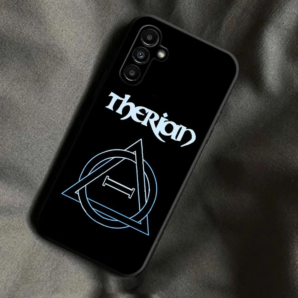 Creative Therian Symbol Phone Case For Samsung Galaxy A13,A21s,A22,A31,A32,A52,A53,A71,A80,A91 Soft Black Phone Cover