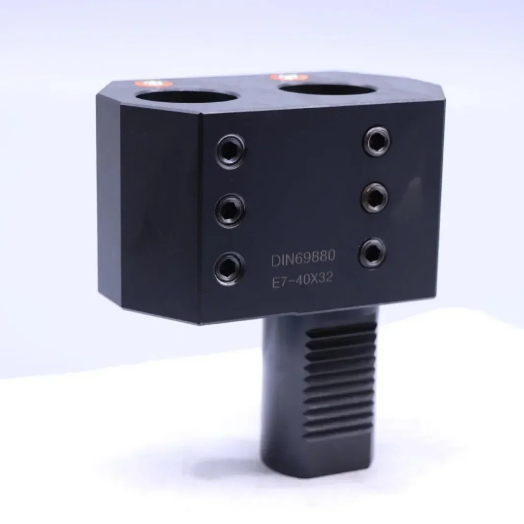 VDI fixed tool holder  E-type boring type  double hole position  CNC lathe  turning, milling  compound boring type  42crMo