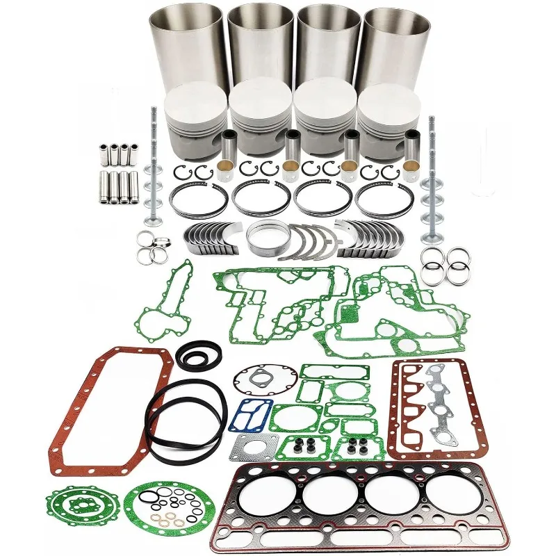 

Комплект для капитального ремонта V1702 для мини-экскаватора Kubota V1702 V1702B L2850DT KH90 для двигателя трактора с мини-погрузчиком Bobcat 743 733