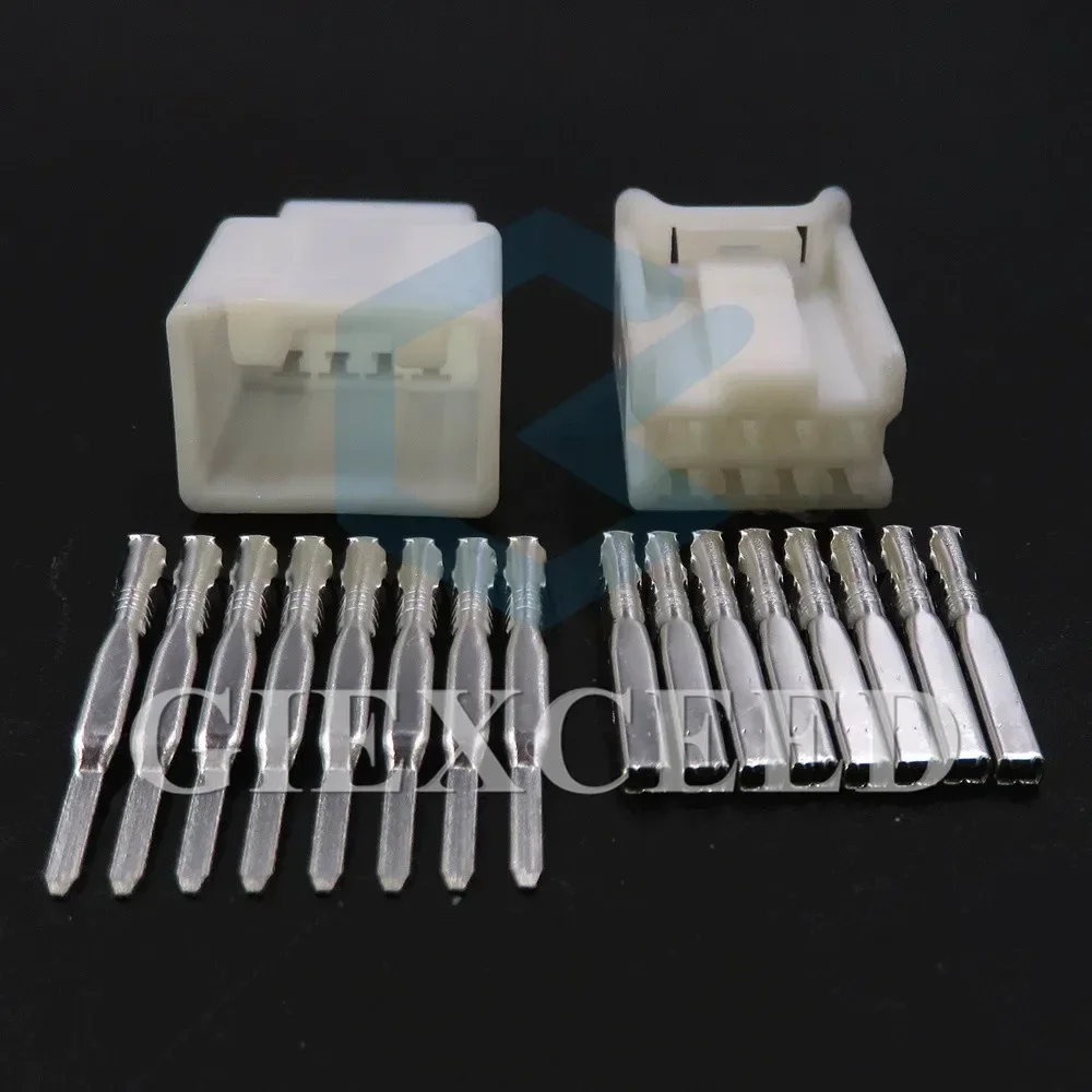 8 Pin 6098-5695 Automobile Electric Cable Harness Socket 1.2 Series Car Plastic Housing AC Assembly Unsealed Connector 6098-5686